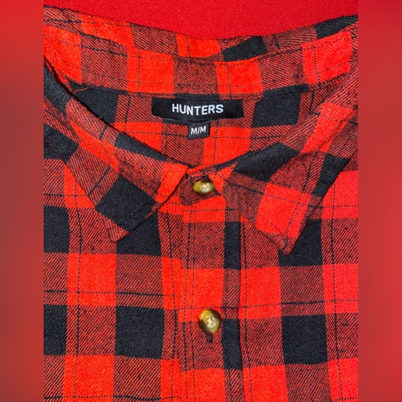 Men’s Hunter Plaid Shirt - Picture 2 of 6